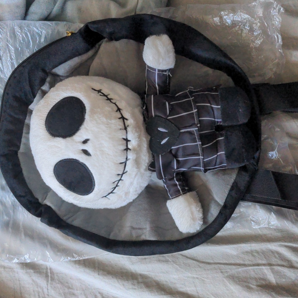 The Nightmare Before Christmas Backpack Purse Adult New Jack Plush